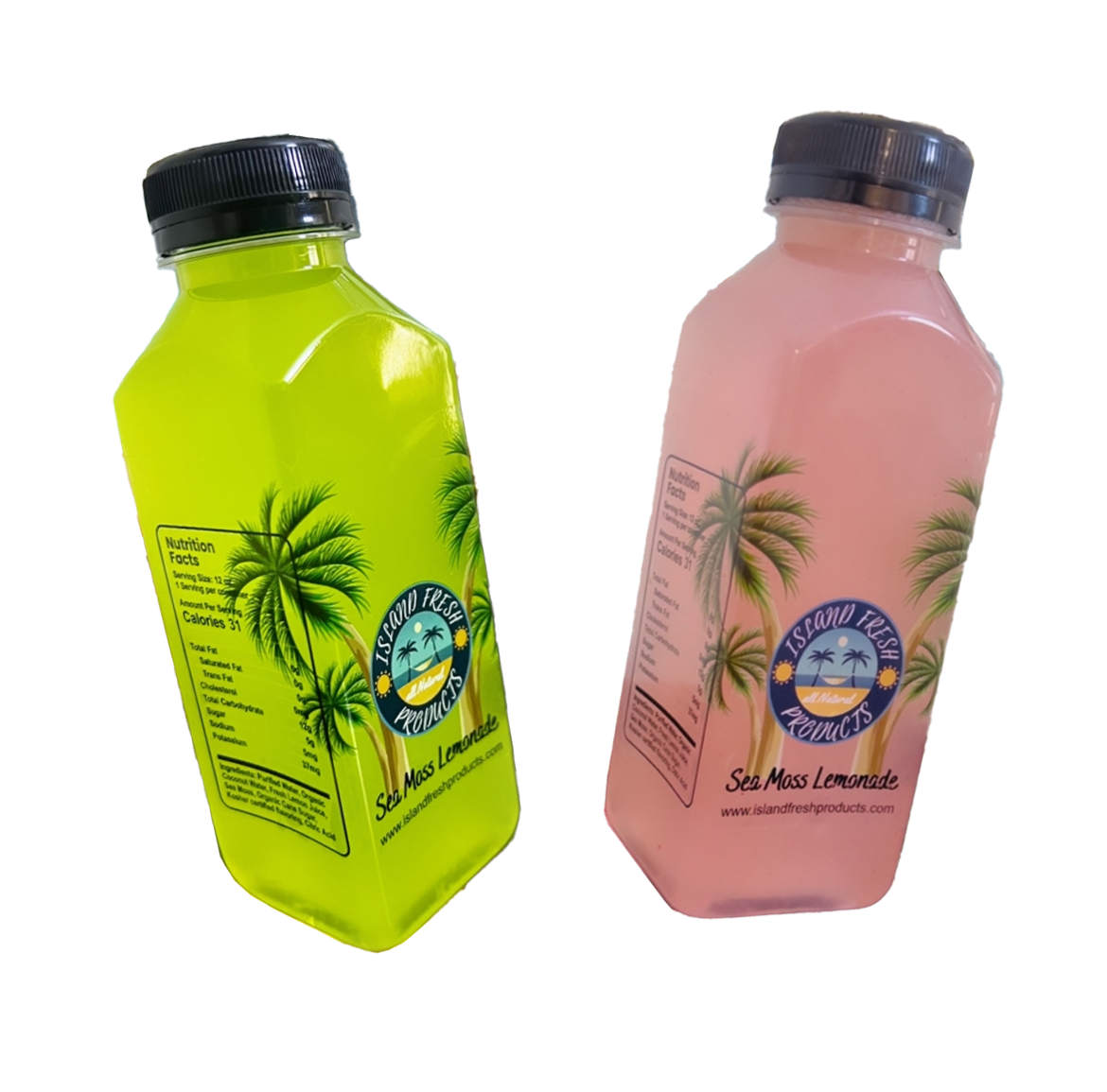 Three Bottles Of Tropical Juices